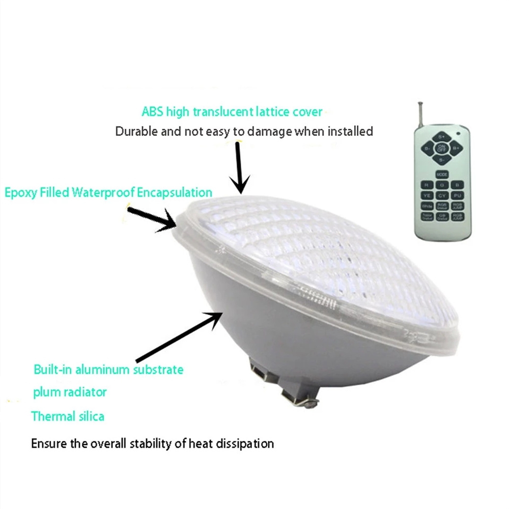 Xy Spa & Wellness - 18W RGB LED水中ライト 24W 36W 45W