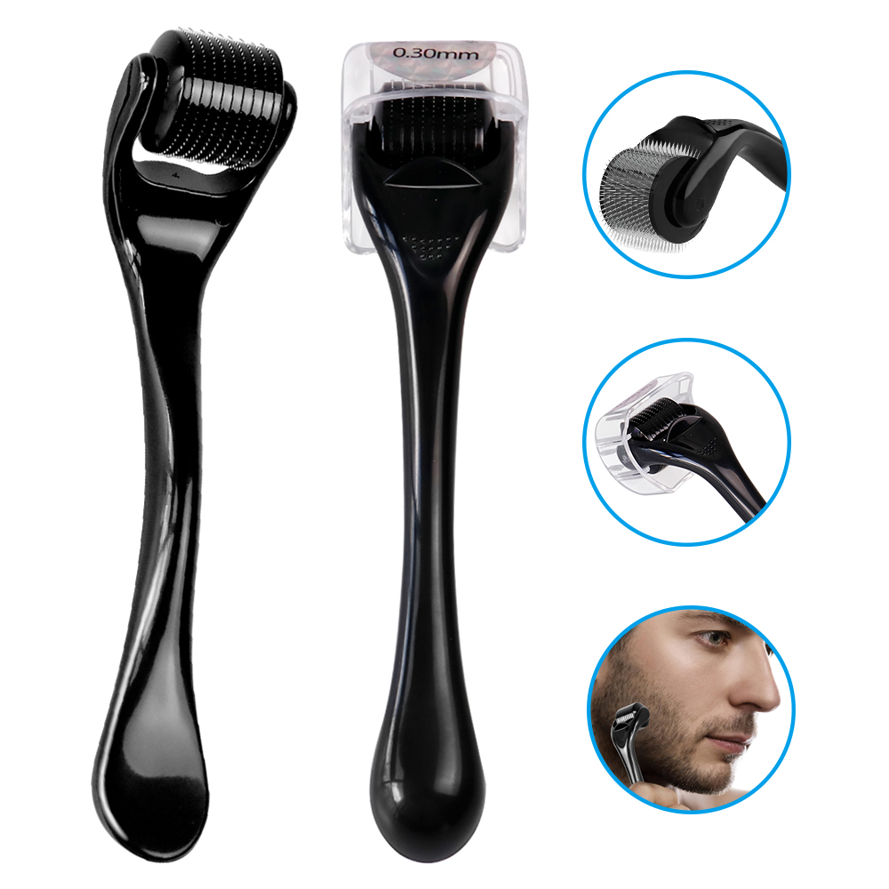 Derma Roller 0.25 - 1pc 540 チタンダーマローラースキンケアひげの成長育毛 0.2/0.25/0.3 ミリメートルマイクロニードルローラー家庭用フェイスロールツール