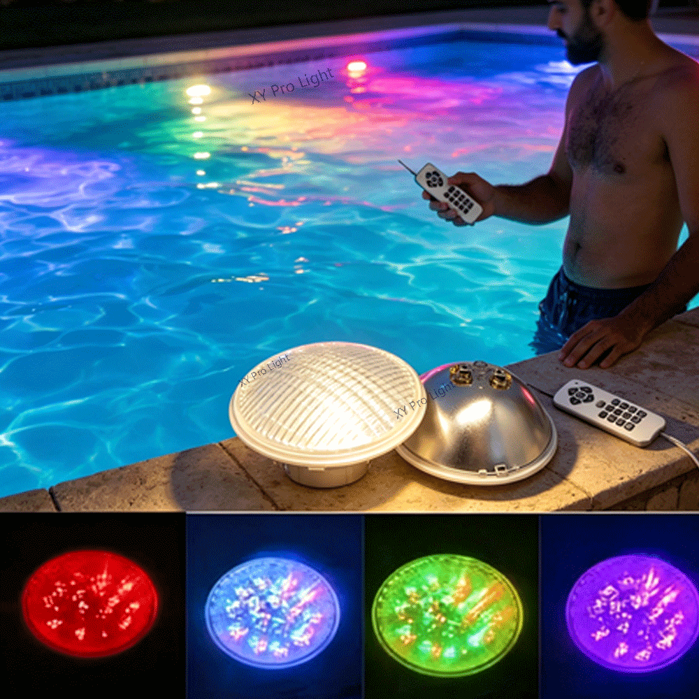 Xy Spa & Wellness - 25W PAR56 RGB LED スイミングプールライト 35W