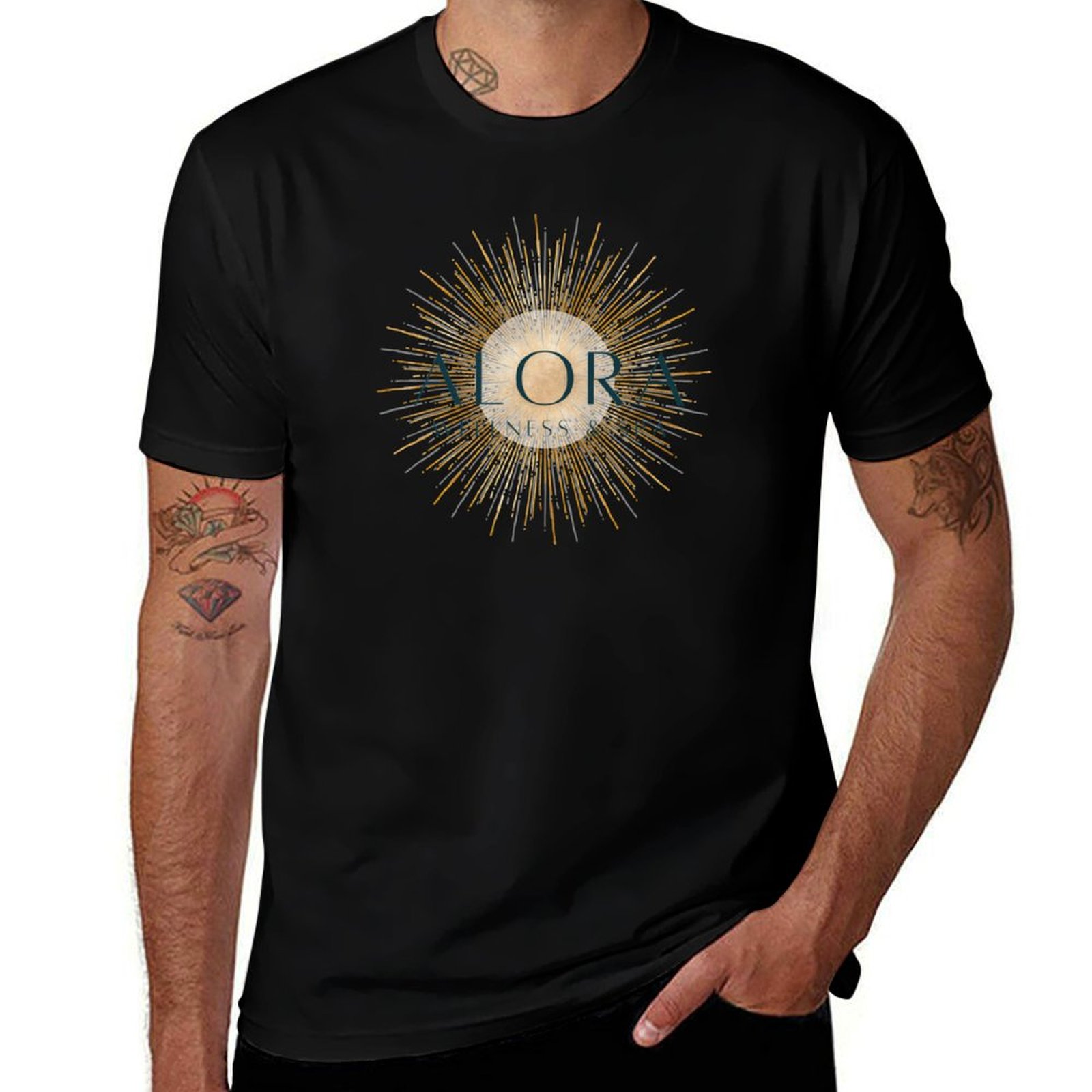 Spa Wellness In - アロラウェルネススパ プラスサイズ アウトドアカジュアルトップTシャツ