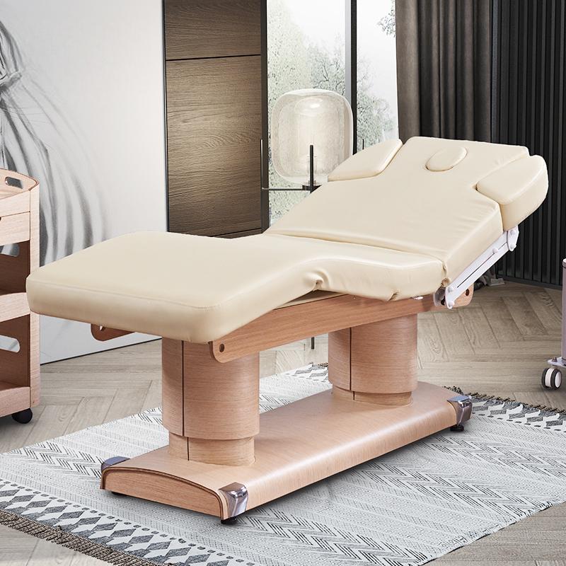 カスタマイズカラー木目調ベース電動マッサージテーブルベッド、 - Spa Wellness In のレビューと価格