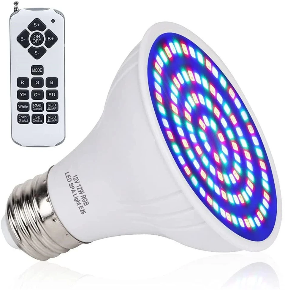 LED スイミングプールライト E27 E26 電球 IP6 - Xy Spa & Wellness のレビューと価格