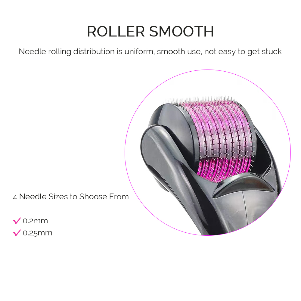 540 針ダーマローラー育毛ひげフェイシャルスキンケアボディ - Derma Roller 0.25 のレビューと価格