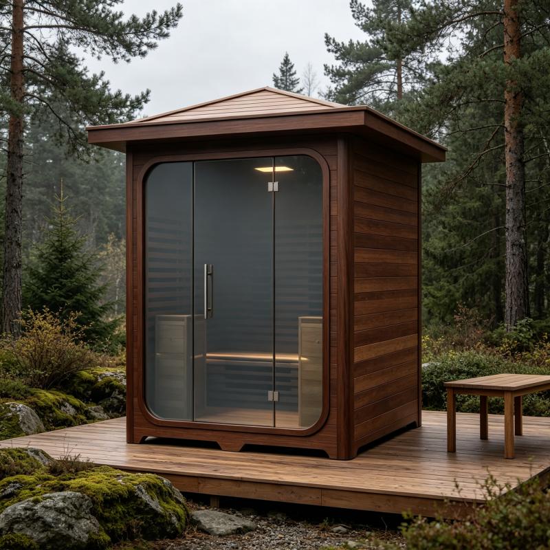 家庭用サウナルーム、高級木製製法、屋内リラクゼーション＆ウェ - Spa Wellness In のレビューと価格