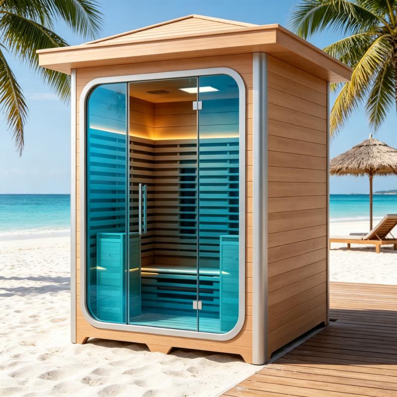家庭用サウナルーム、高級木製製法、屋内リラクゼーション＆ウェ - Spa Wellness In のレビューと価格