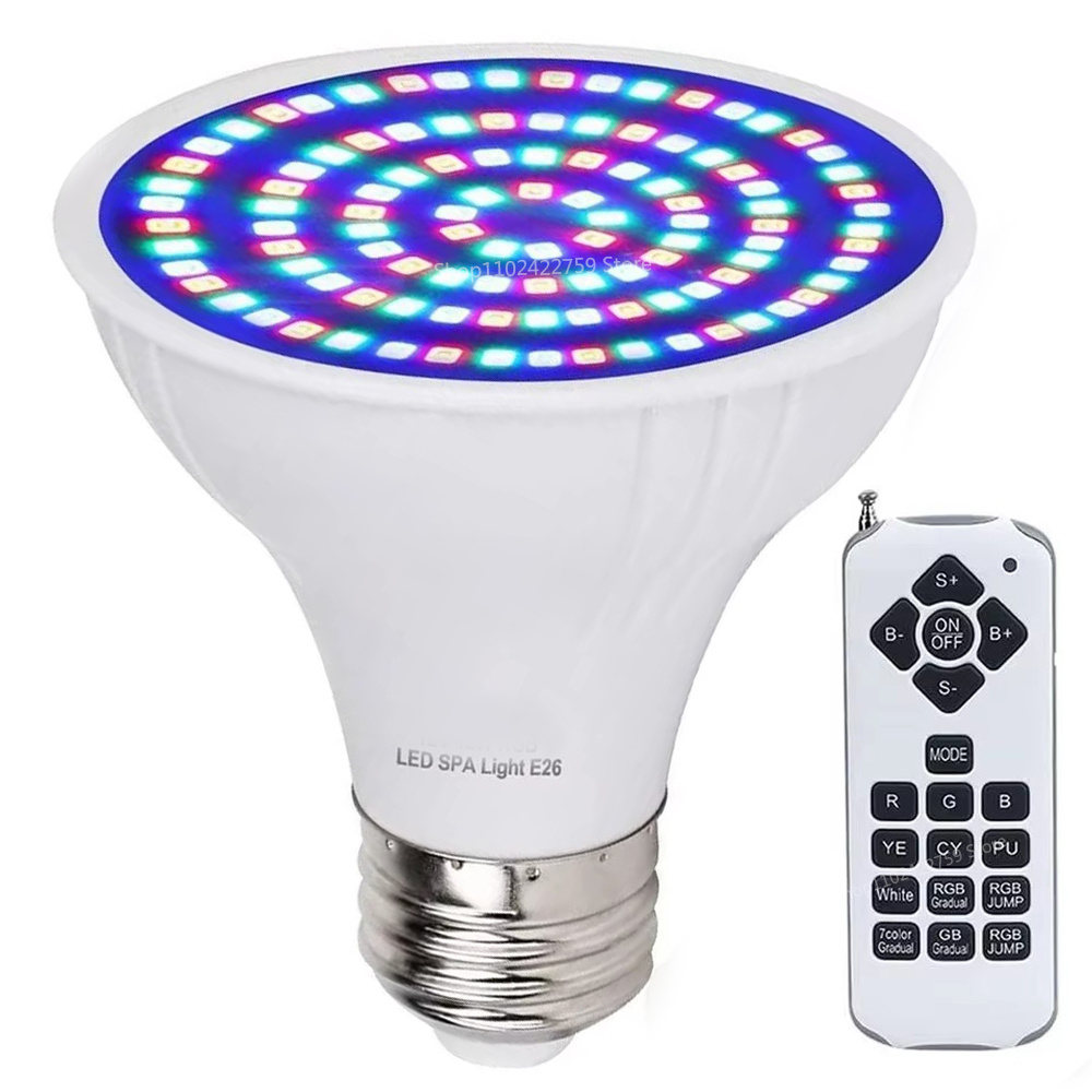 LED スイミングプールライト E27 E26 電球 IP6 - Xy Spa & Wellness のレビューと価格