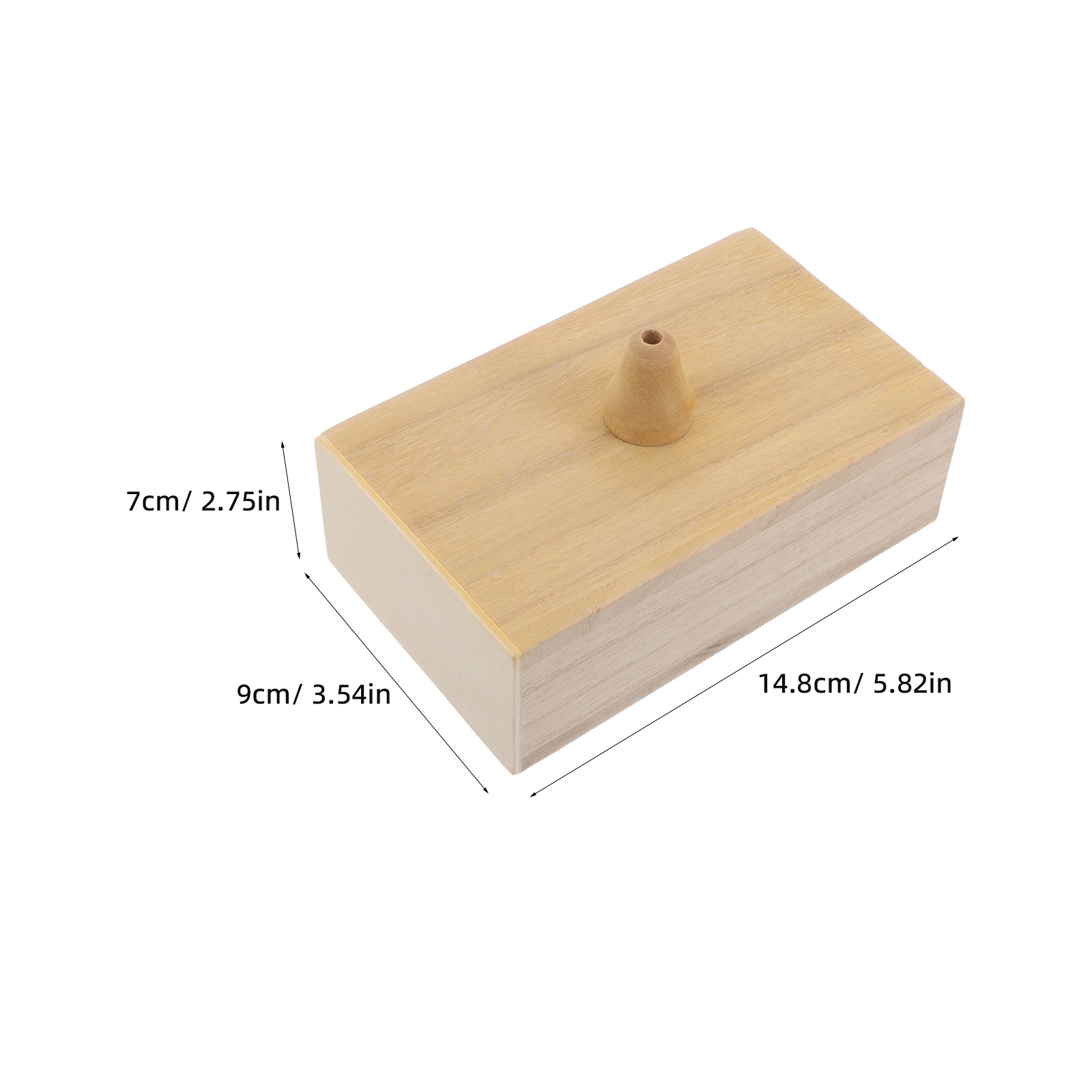 5.8x3.5x2.8インチ チューニングフォーク共鳴ボック - Spa Wellness In のレビューと価格